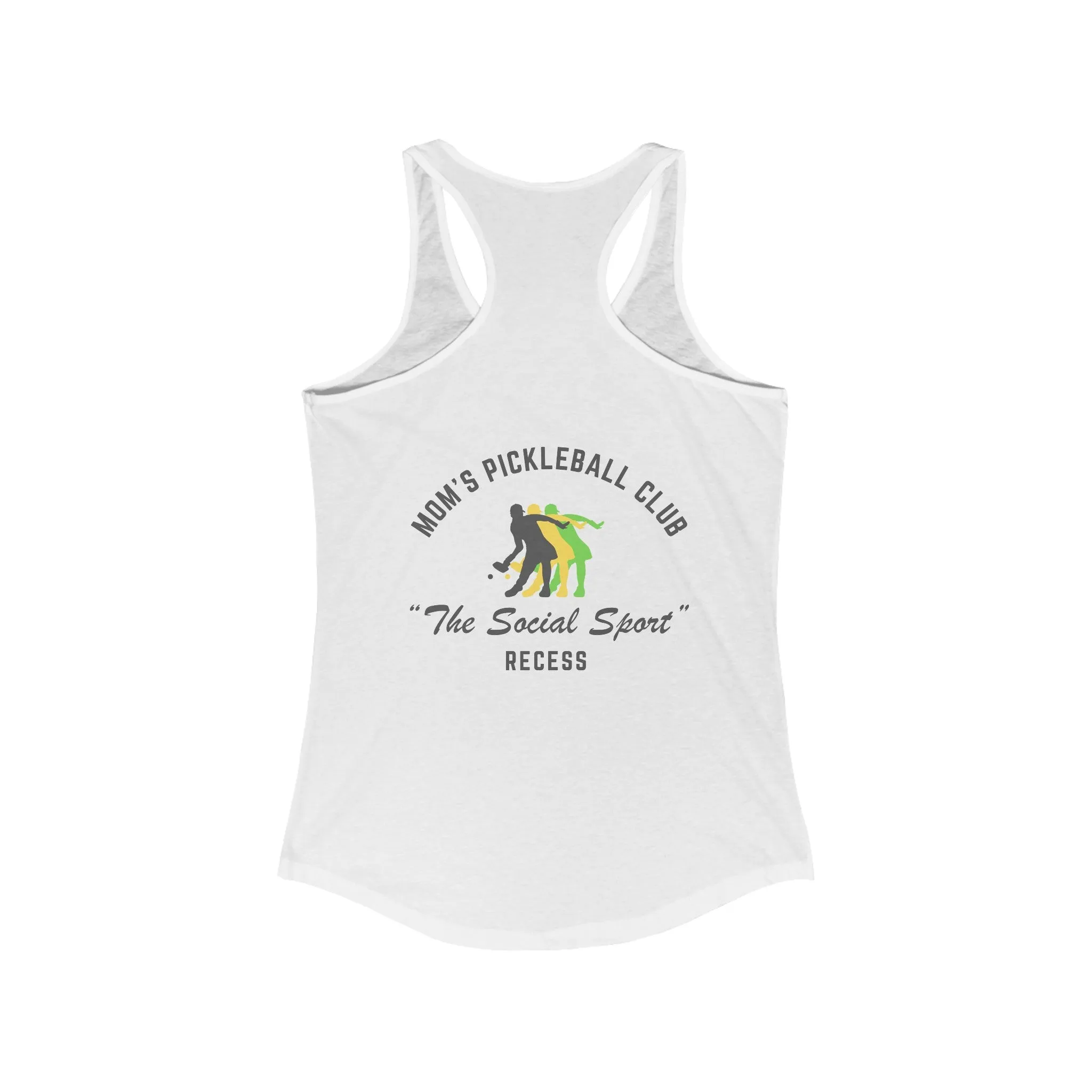 Mom’s Pickleball Club Racerback Tank