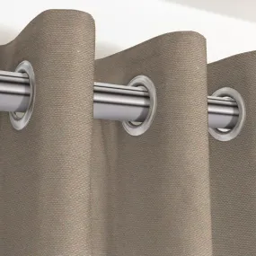 Panama Plain Taupe Curtains